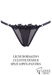 Panty Luxxa CULOTTE FENDUE DOS PLISSE