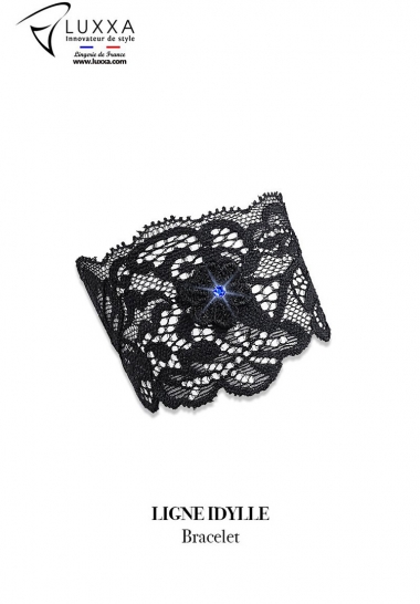 Luxxa BRACELET A STRASS BLEU