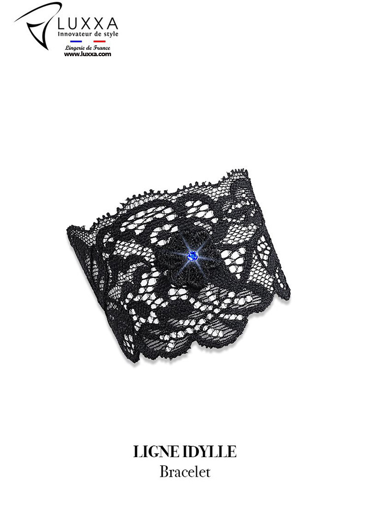 Luxxa BRACELET A STRASS BLEU